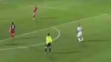Galatasaray-Gaziantep Maçında Hakemden Gol Vuruşu