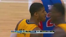 NBA Tarihinin En Cool Üçlüğünü Atmak - Paul George