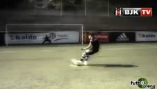 Beşiktaşlı oyuncuların penaltı yarışması
