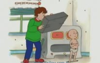Kayu Cizgi Film, Kayu Banyo Yapiyor
