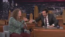 Jimmy Fallon ve Robert Plant'in iPad Aplikasyonu Kullanarak Müzik Yapması