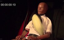 Watch Ford's Inflatable Rear Seatbelt in slo-mo