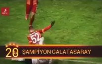 Şampiyon GALATASARAY! 4. yıldız ve 20. Şampiyonluk! Özel Klip