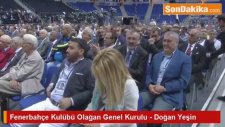 Fenerbahçe Kulübü Olağan Genel Kurulu - Doğan Yeşin