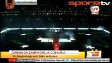 Arena'da duygusal anlar