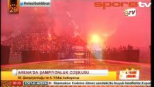Arena'da taraftarlar Altay'la coştu!