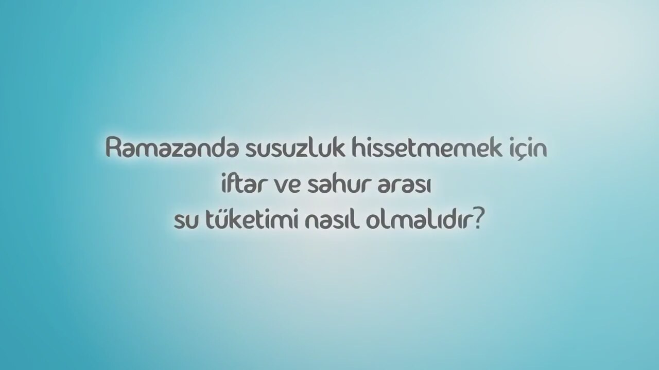 Ramazanda Cinsellik Ramazanda Cinsellik