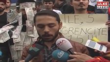 Kira Fiyatlarını Protesto Eden Üniversiteliler - Isparta