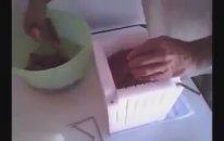 En pratik çöp şiş takma aparatı