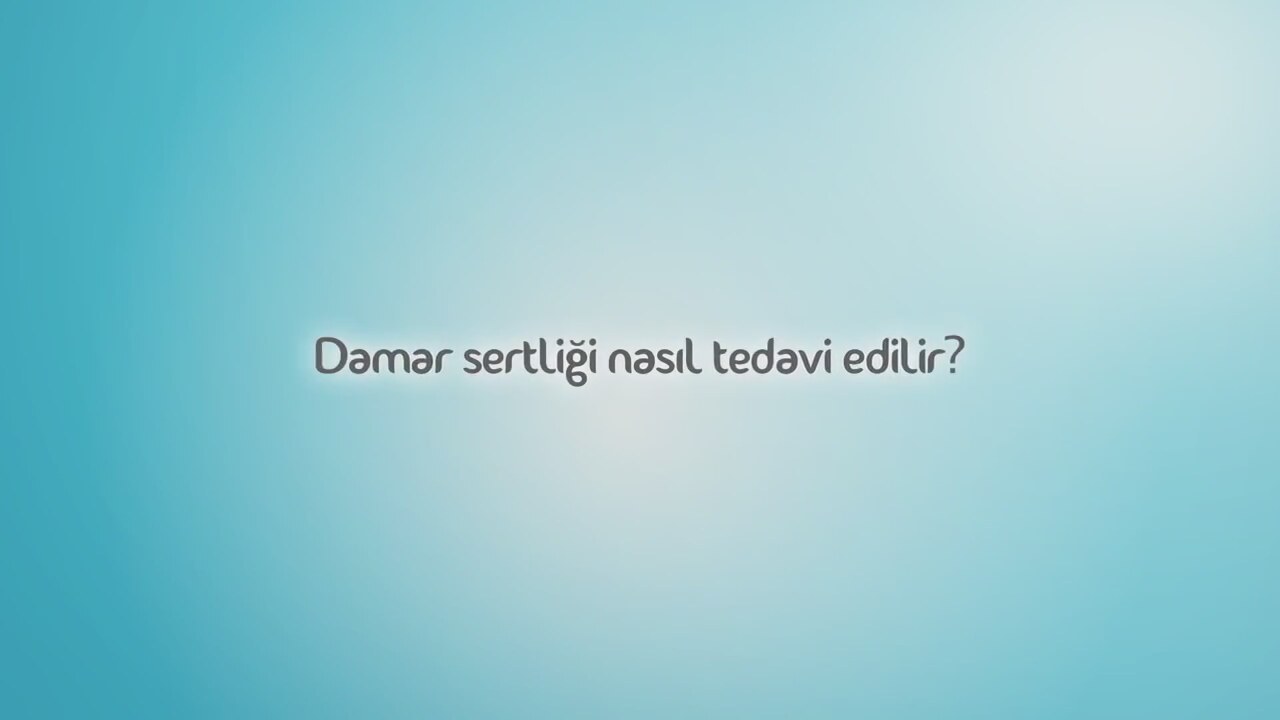 Damar Sertliği Nedir Nasıl Tedavi Edilir Damar Sertliği Nedir Nasıl Tedavi Edilir