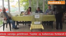 Türkiye Sandık Başında - Huzurevinden Oy Kullanma İşlemi