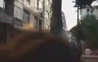 Kadıköy Bahariye'de bulunan kilisenin kapısı yakıldı