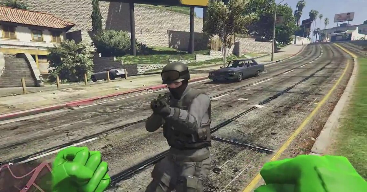 GTA 5 Hulk Mod - GTA 5 Mod Tanıtımları - GTA 5 Hulk 