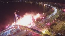 Göztepe 90.Yıldönümü Kutlaması (Flycam ile Çekilmiş)