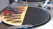 Meyvalı Nutellalı Enfes Krep Yapımı