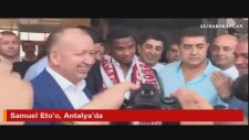 Samuel Eto'o Antalya'da