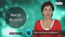 Doğal Saç Boyası Nasıl Yapılır?