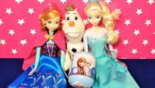 Karlar Ülkesi Frozen Sürpriz Yumurtalar 3 - Evcilik TV Sürpriz Yumurta Videoları