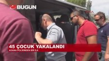 Adana Polisinden Sulama Kanalında Yüzenlere Helikopterli Önlem