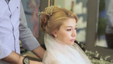 Romantik gelin başı nasıl toplanır?