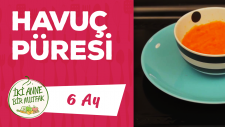 6 Aylık Bebekler İçin Kabak Havuç Püresi Tarifi