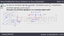 Kesir Problemleri Konu Anlatımı (Soruların farklı farklı Pratik Çözümleri)