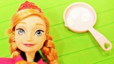 Karlar Ülkesi Prenses Anna ile Yumurta yapıyoruz - Evcilik TV Kendin Yap videoları