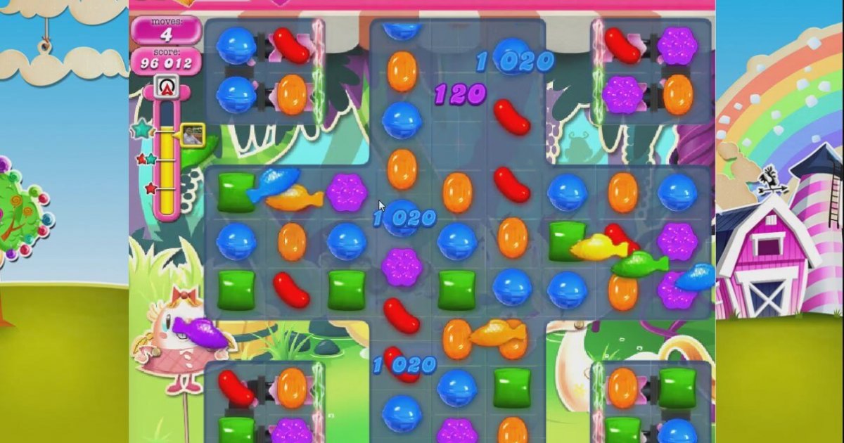 Candy Crush Saga Level 967  İzlesene.com