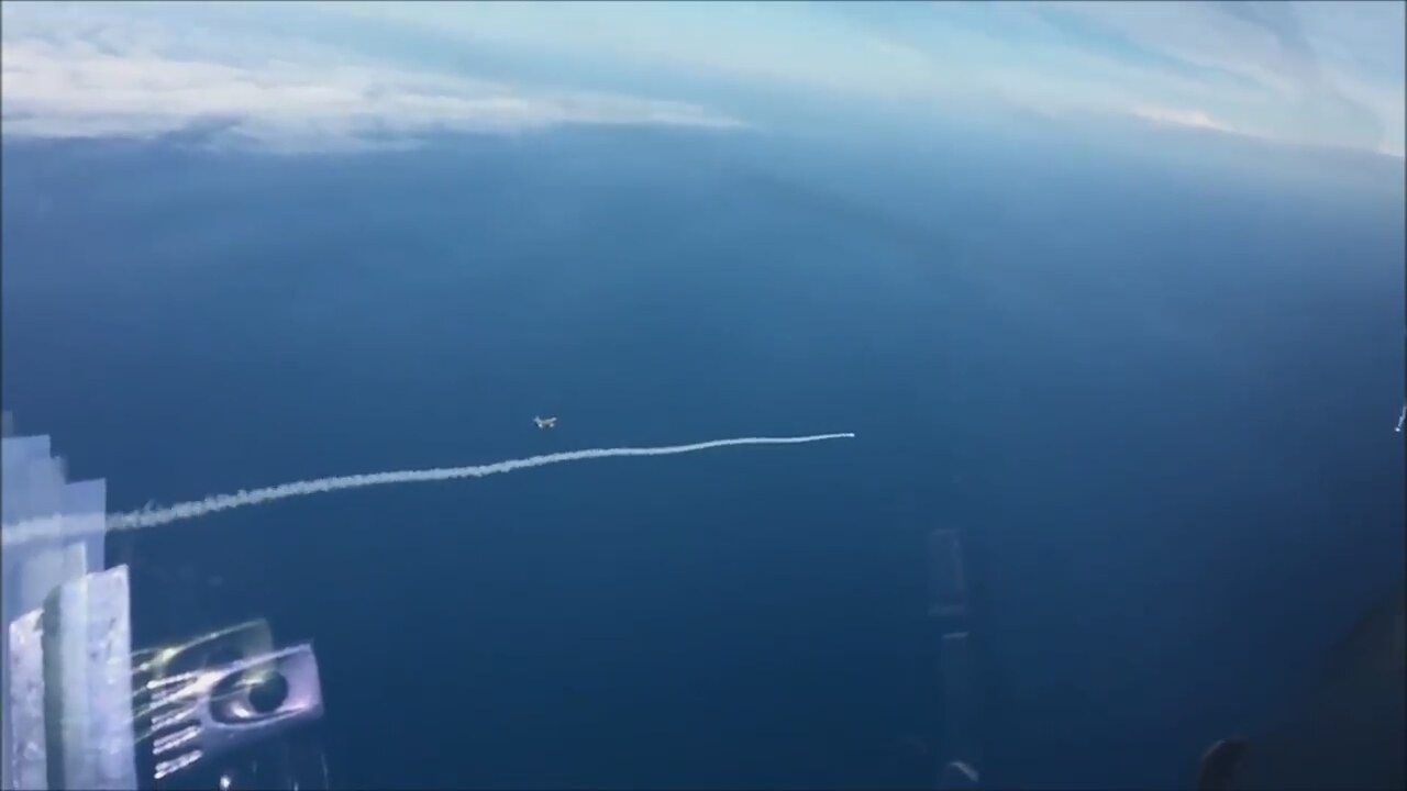 F-16 ile Havada Drone Vurma Eğitimi