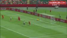 Rövaşatayla Çizgiden Golü Çıkardı