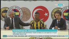 Luis Nani'nin Saracoğlu'ndaki İmza Töreni
