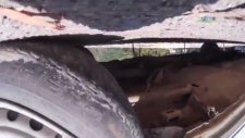 İnsansız Hava Aracı'nın İnsana Çarpması