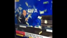 Blatter'e Şok Protesto!