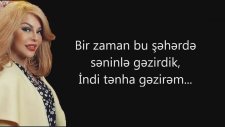 Aygün Kazımova - Yanına Gelirem LYRICS / Azerbaijan Slow Song
