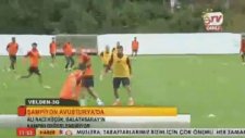 Chedjou'dan Antrenmanda Güzel Gol!