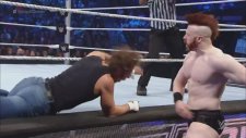 Dean Ambrose vs Sheamus SmackDown 23 Temmuz 2015 HD