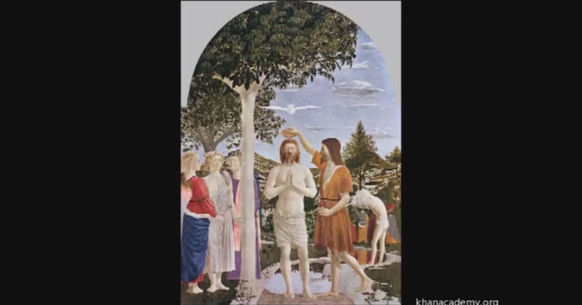 Piero Della Francesca Nin Isa Nin Vaftizi The Baptism Of Christ Eseri Izlesene Com