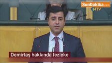 Hdp Eş Genel Başkanı Demirtaş Hakkında Fezleke