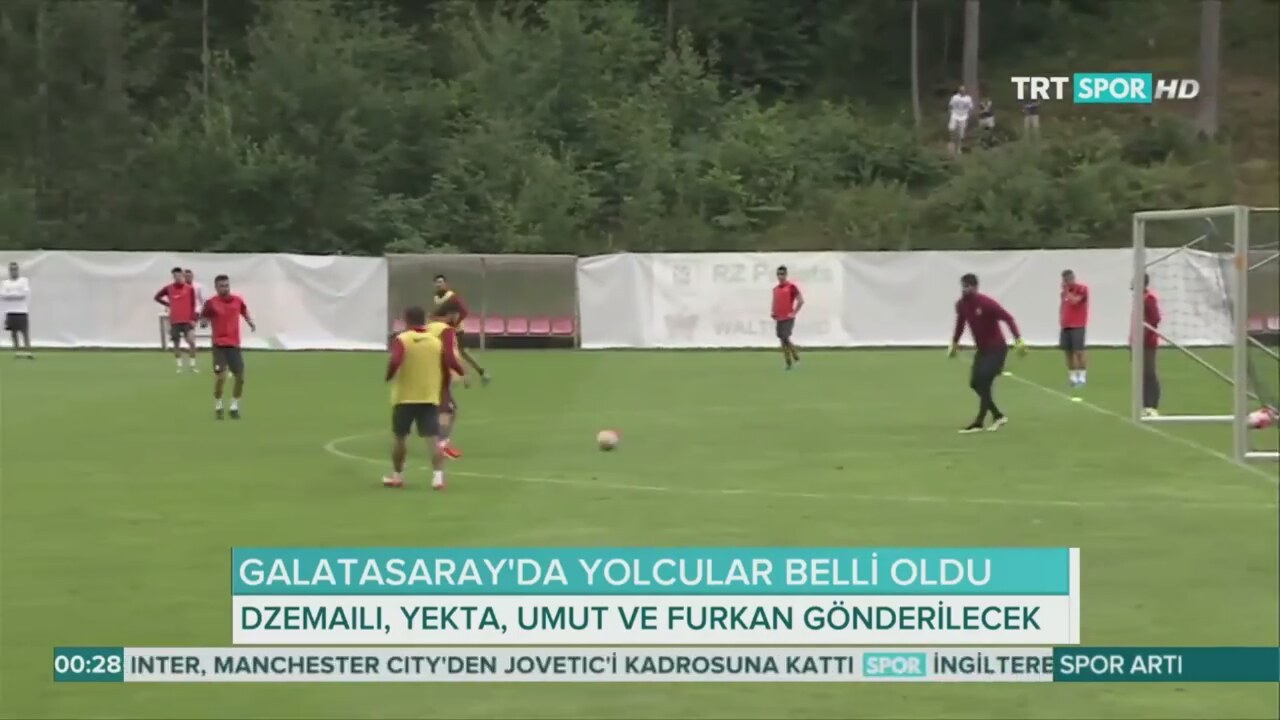 Galatasaray'da Yolcular Belli Oldu
