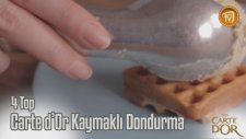 Dondurmalı ve Çilekli Waffle Tarifi