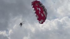 Parasailing Yapan İnsanların Halatının Kopmasıyla Korku Dolu Anlar Yaşanması