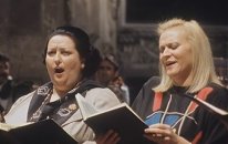 Claudio Abbado in rehearsal Requiem Verdi (Caballé, Dvorsky, Ramey; La Scala, 1985)