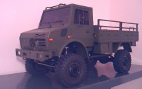 Unimog Mercedes-Benz, Axial SCX10, First Test Run