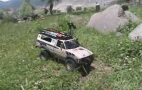 RcModelex Mex Toyota Hilux in River