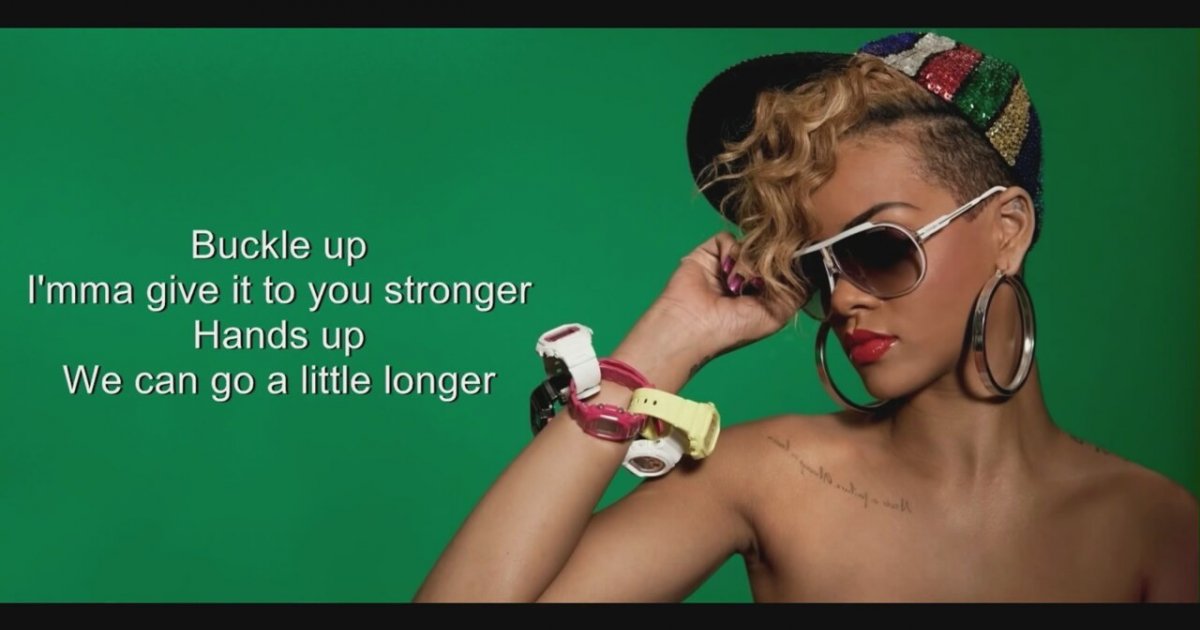 Rihanna - Rude Boy (With Lyrics) | İzlesene.com