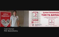 MİLLİ BASKETBOLCU CEDİ OSMAN DA KURBAN VEKALETİNİ KIZILAYA VERDİ