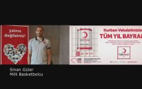 MİLLİ BASKETBOLCU SİNAN GÜLER DE KURBAN VEKALETİNİ KIZILAYA VERDİ