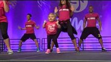 Zumba Dansı Kongresine Damga Vuran 6 Yaşındaki Audrey