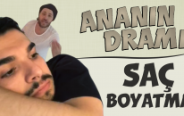 Saçını Boyatmaya Giden Annesine İsyan Eden Oğul