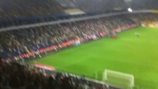 Luis Nani'nin Golüyle Çıldıran Taraftarlar (Tribün Çekimi)